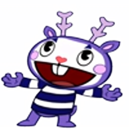🤩 Эмодзи «Happy tree friends» для Telegram