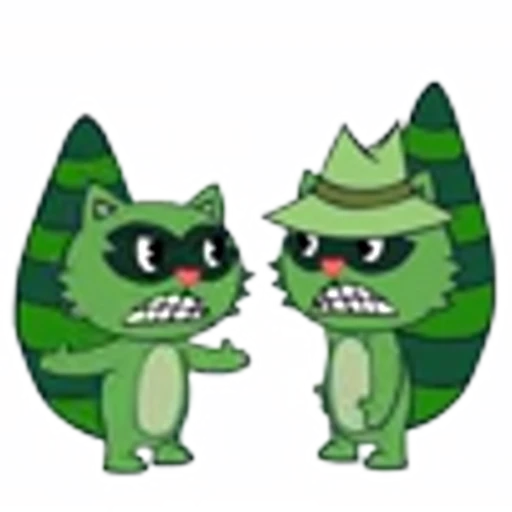 💬 Эмодзи «Happy tree friends» для Telegram