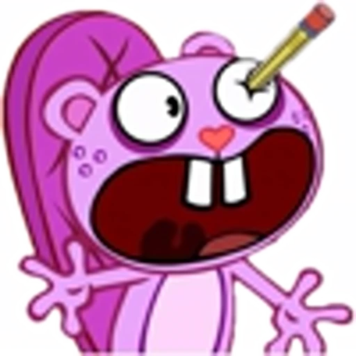 👀 Эмодзи «Happy tree friends» для Telegram
