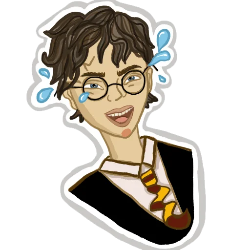 Стикерпак Harry Potter &amp; his friends для Telegram — скачать