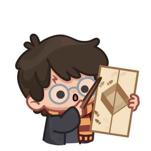 Стикерпак Гарри Поттер для Telegram — скачать
