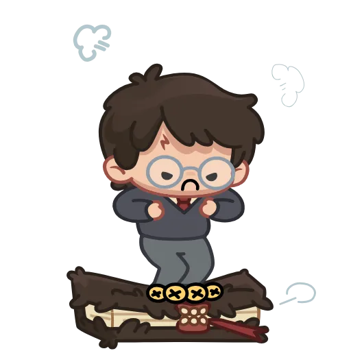 ⭐ Стикер «Гарри Поттер» для Telegram