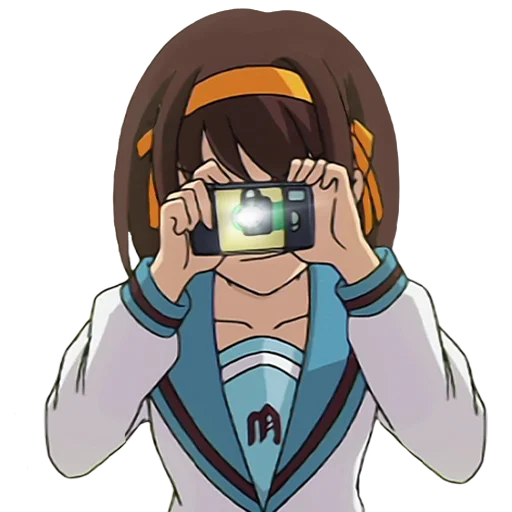 📸 Стикер «Haruhi Suzumiya» для Telegram