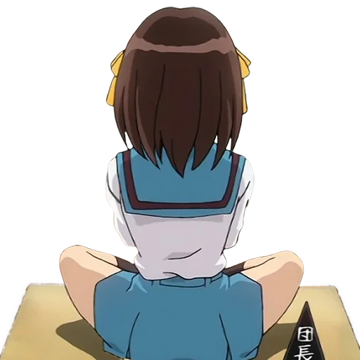 😒 Стикер «Haruhi Suzumiya» для Telegram