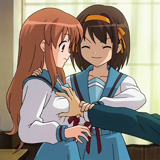 😋 Стикер «Haruhi Suzumiya» для Telegram