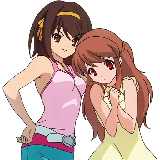 😱 Стикер «Haruhi Suzumiya» для Telegram