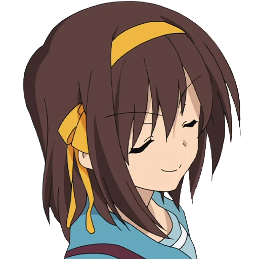 😌 Стикер «Haruhi Suzumiya» для Telegram