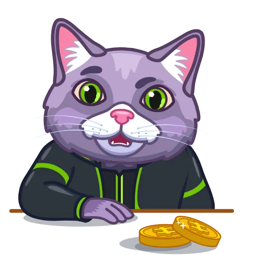 🤑 Эмодзи «hash cats» для Telegram