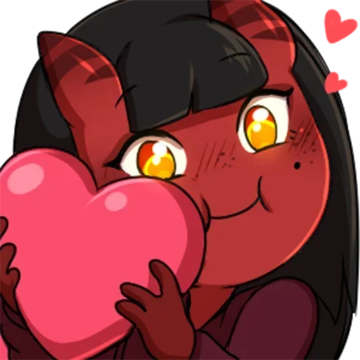 😘 Стикер «Merunyaa» для Telegram
