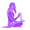 🧘‍♂️ Эмодзи «‍ Йога - фиолетовые эмодзи и иконки» для Telegram