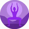 🧘‍♀️ Эмодзи «‍ Йога - фиолетовые эмодзи и иконки» для Telegram
