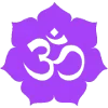 🕉️ Эмодзи «‍ Йога - фиолетовые эмодзи и иконки» для Telegram