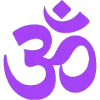 🕉 Эмодзи «‍ Йога - фиолетовые эмодзи и иконки» для Telegram
