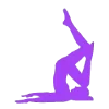 🧘‍♂️ Эмодзи «‍ Йога - фиолетовые эмодзи и иконки» для Telegram