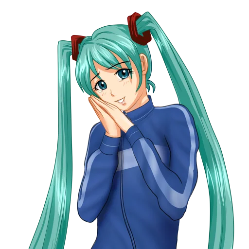 🥰 Стикер «Hatsune Miku Part 2» для Telegram