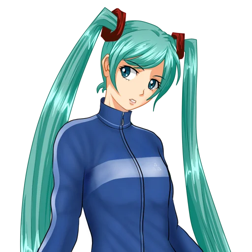 👀 Стикер «Hatsune Miku Part 2» для Telegram