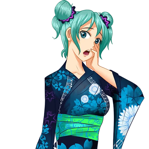😧 Стикер «Hatsune Miku Part 2» для Telegram