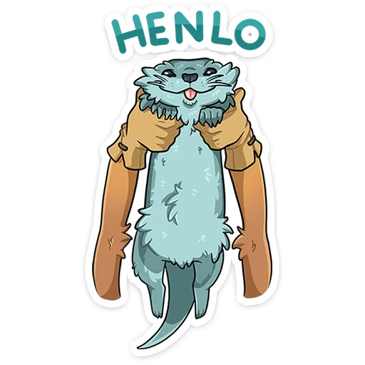 ⭐ Стикер «Хэйзел Нат» для Telegram
