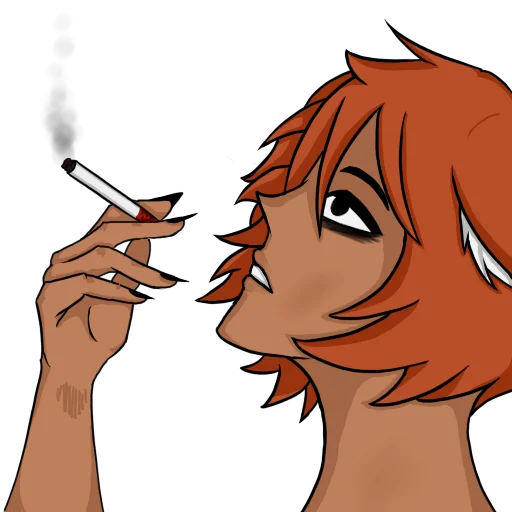 🚬 Стикер «HEART A» для Telegram