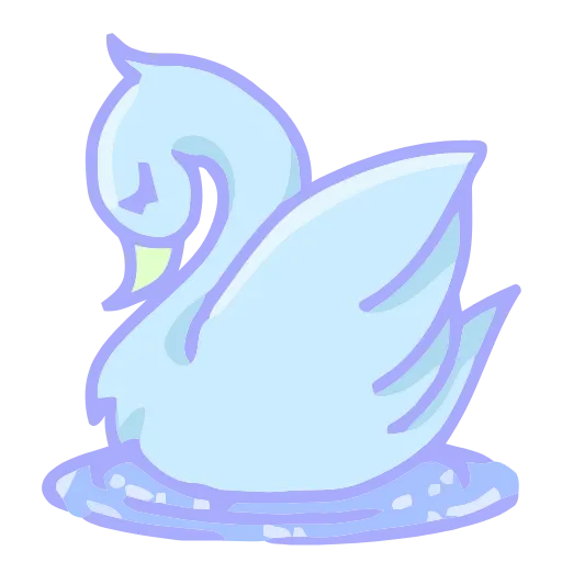 🦢 Эмодзи «All Blue» для Telegram