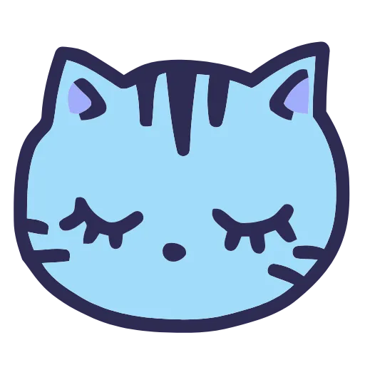 🐱 Эмодзи «All Blue» для Telegram