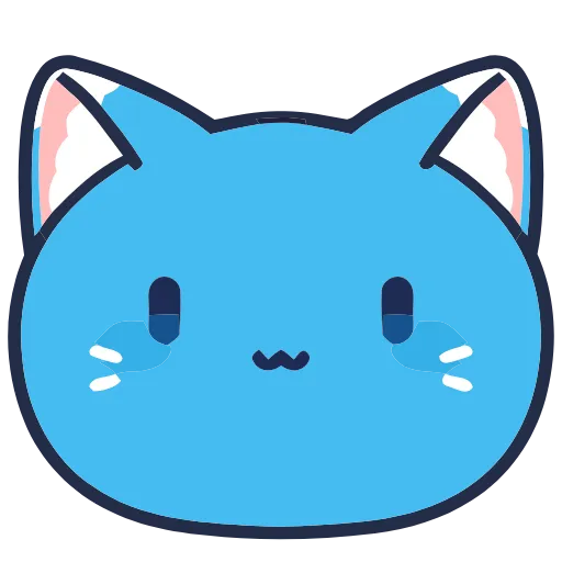 🐱 Эмодзи «All Blue» для Telegram