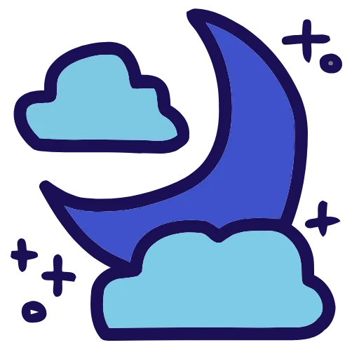 🌙 Эмодзи «All Blue» для Telegram