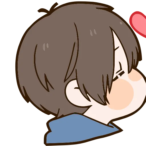 😘 Эмодзи «Cute boy» для Telegram
