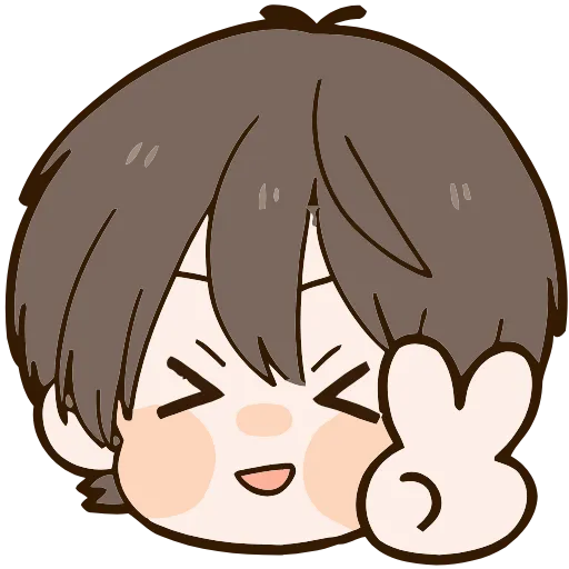 ✌ Эмодзи «Cute boy» для Telegram