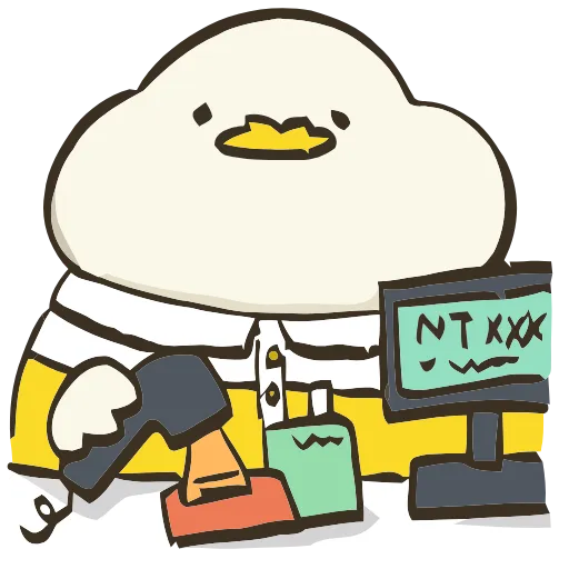 🛒 Эмодзи «Cute Duck» для Telegram