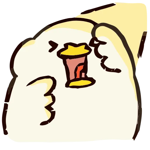 😵 Эмодзи «Cute Duck» для Telegram