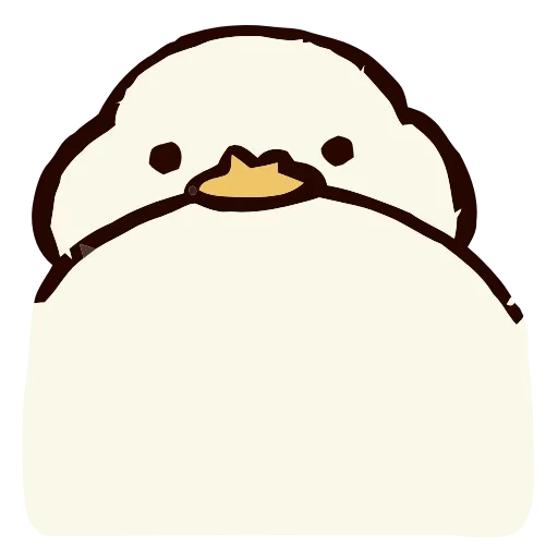 😐 Эмодзи «Cute Duck» для Telegram