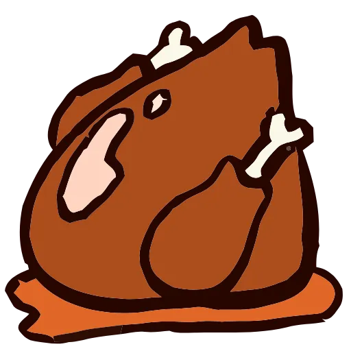 🍗 Эмодзи «Cute Duck» для Telegram