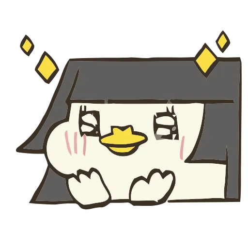 ✨ Эмодзи «Cute Duck» для Telegram