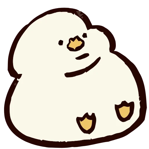 😐 Эмодзи «Cute Duck» для Telegram