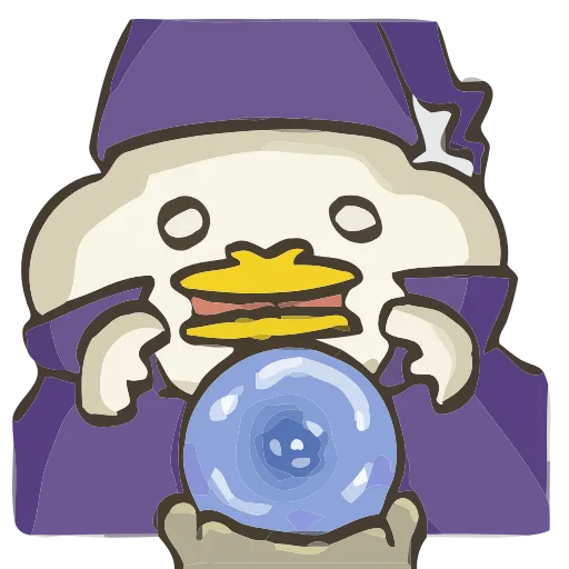 🧙‍♀️ Эмодзи «Cute Duck» для Telegram