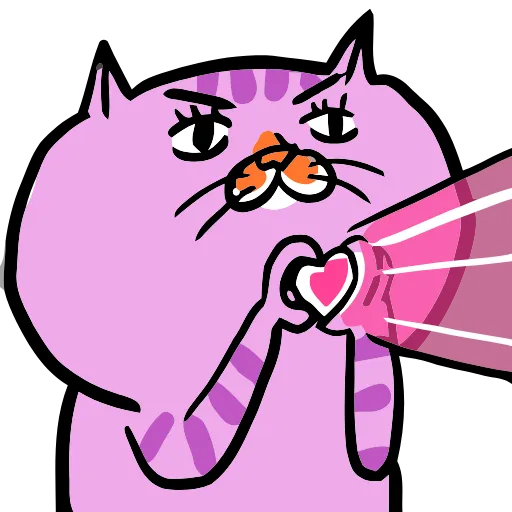 💗 Эмодзи «eh cat» для Telegram