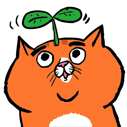 🌱 Эмодзи «eh cat» для Telegram