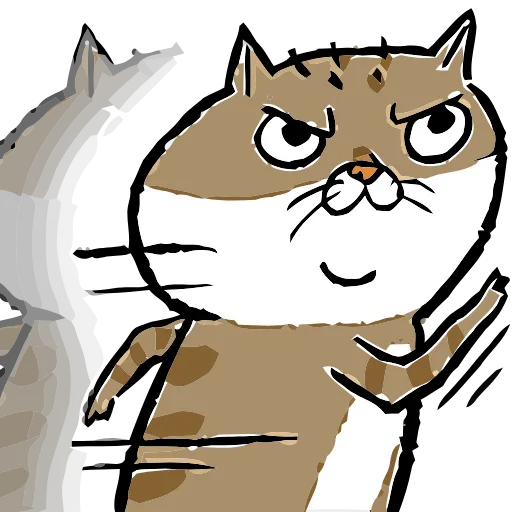 🏃‍♂️ Эмодзи «eh cat» для Telegram