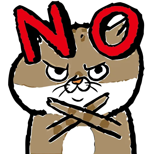 ❌ Эмодзи «eh cat» для Telegram