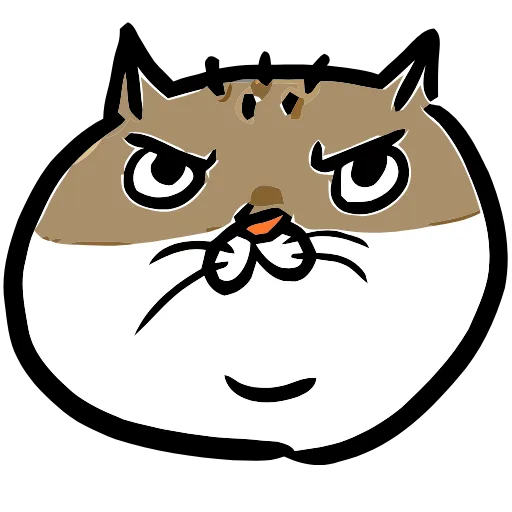 😠 Эмодзи «eh cat» для Telegram