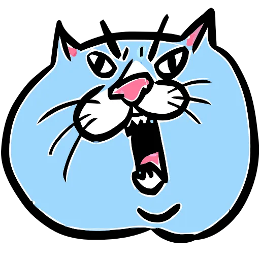 😠 Эмодзи «eh cat» для Telegram