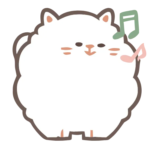 🎵 Эмодзи «Fluffy Cats» для Telegram