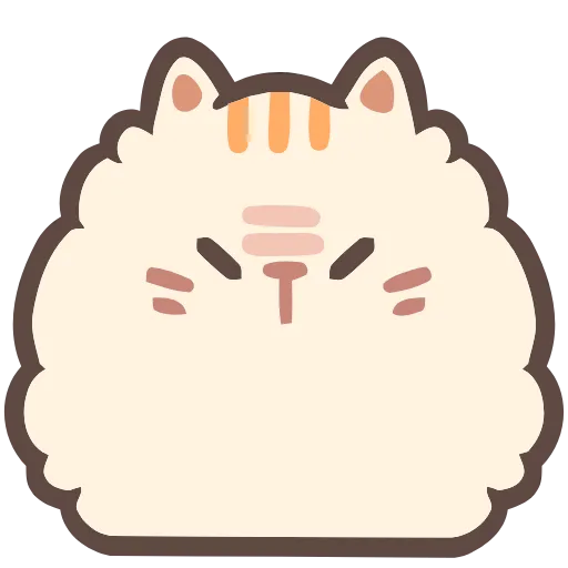 😠 Эмодзи «Fluffy Cats» для Telegram