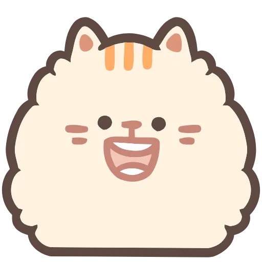😃 Эмодзи «Fluffy Cats» для Telegram
