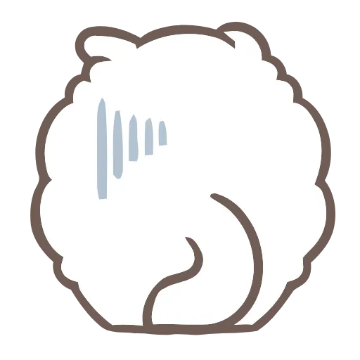 😔 Эмодзи «Fluffy Cats» для Telegram