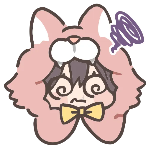 😵‍💫 Эмодзи «Cute girl» для Telegram