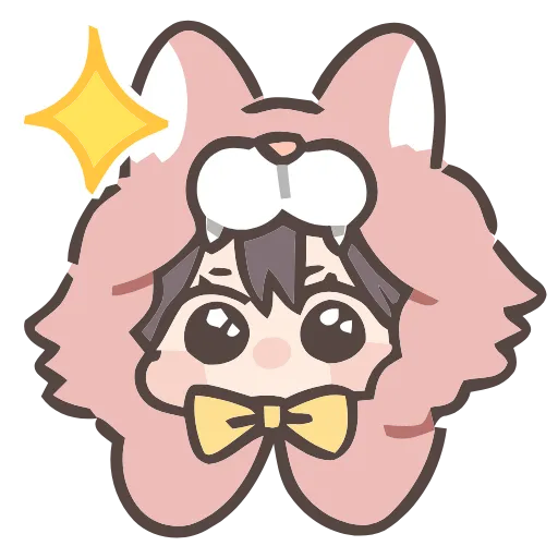 ✨ Эмодзи «Cute girl» для Telegram