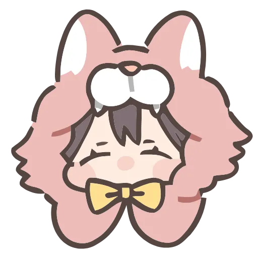 ☺️ Эмодзи «Cute girl» для Telegram