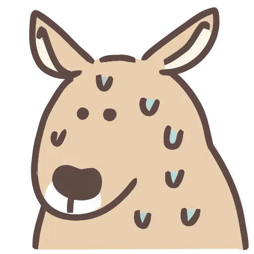 😥 Эмодзи «Kangaroo» для Telegram